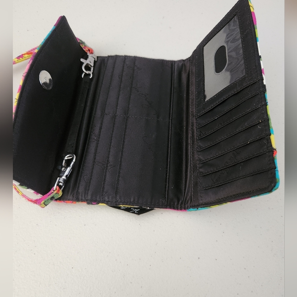 EUC Vera Bradley Crossbody Wallet - Picture 5 of 6